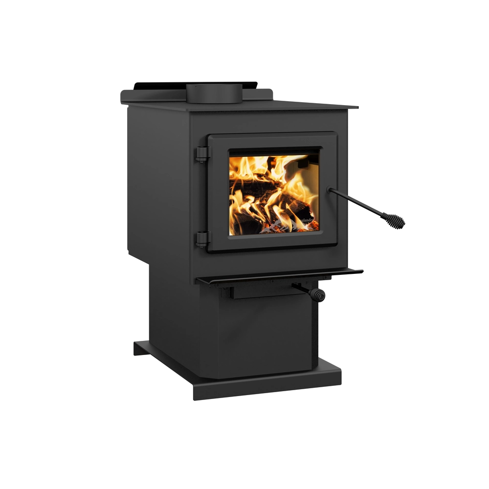 Englander Blue Ridge 100 EPA Certified Wood Burning Stove - ESW0001 for Home Heating & Cabin Warmth | Efficient & Eco-Friendly Fireplace Alternative