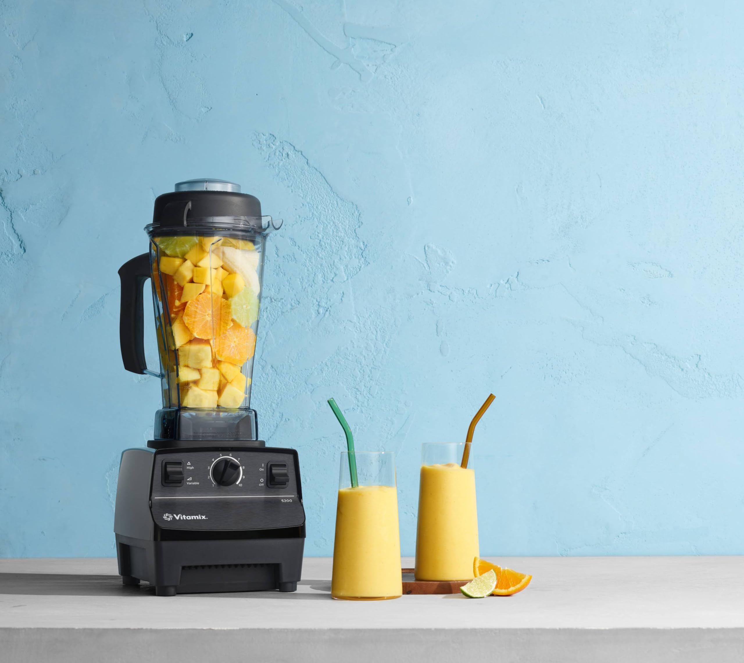 Vitamix 5200 Professional-Grade Blender with 64 oz Container - Self-Cleaning, Black - Perfect for Smoothies, Soups, Nut Butters & Home Kitchen Use