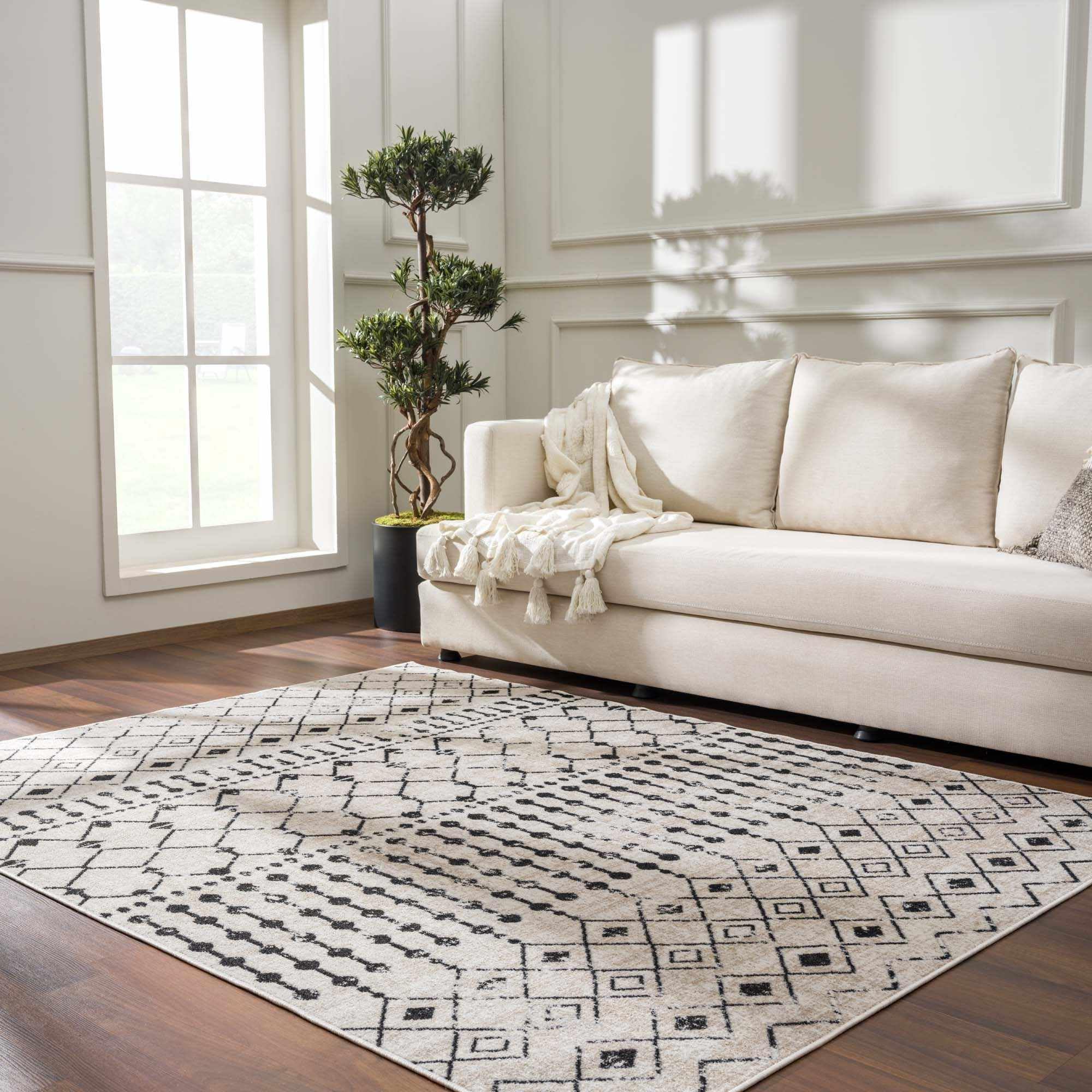 Hauteloom Joppatowne Machine Washable Area Rug 5'3
