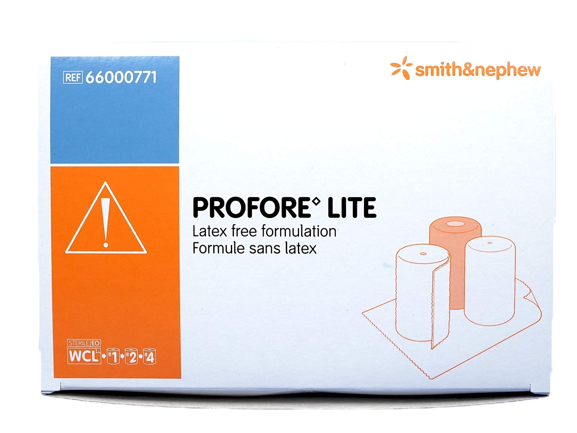 Smith & Nephew PROFORE Lite Multi-Layer Reduced Compression Bandage System (8-Pack) – Ideal for Venous Leg Ulcers, Lymphedema & Post-Surgical Wound Care