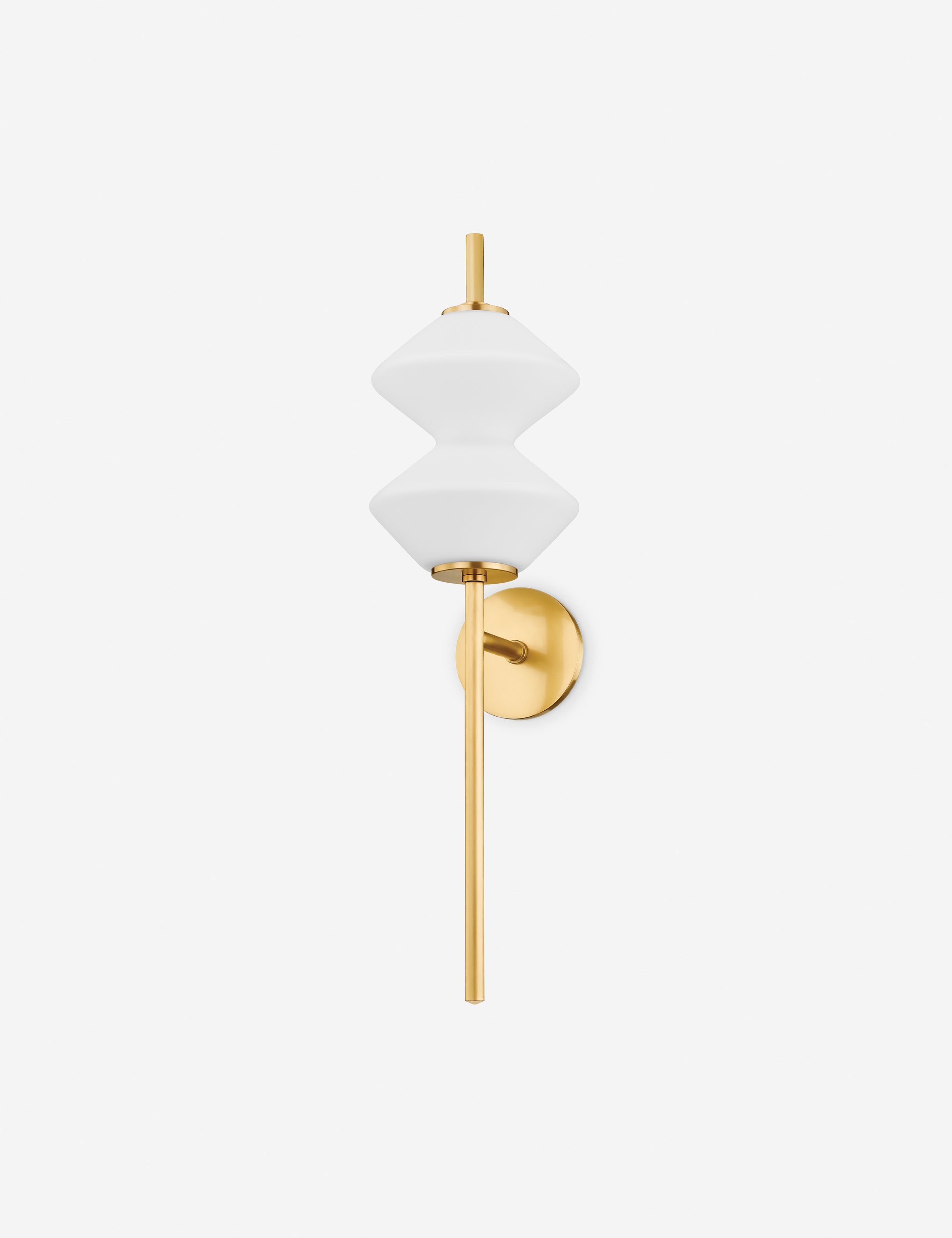 Ayrton Modern Wall Sconce - Sleek LED Light Fixture for Bedroom, Living Room & Hallway Decor
