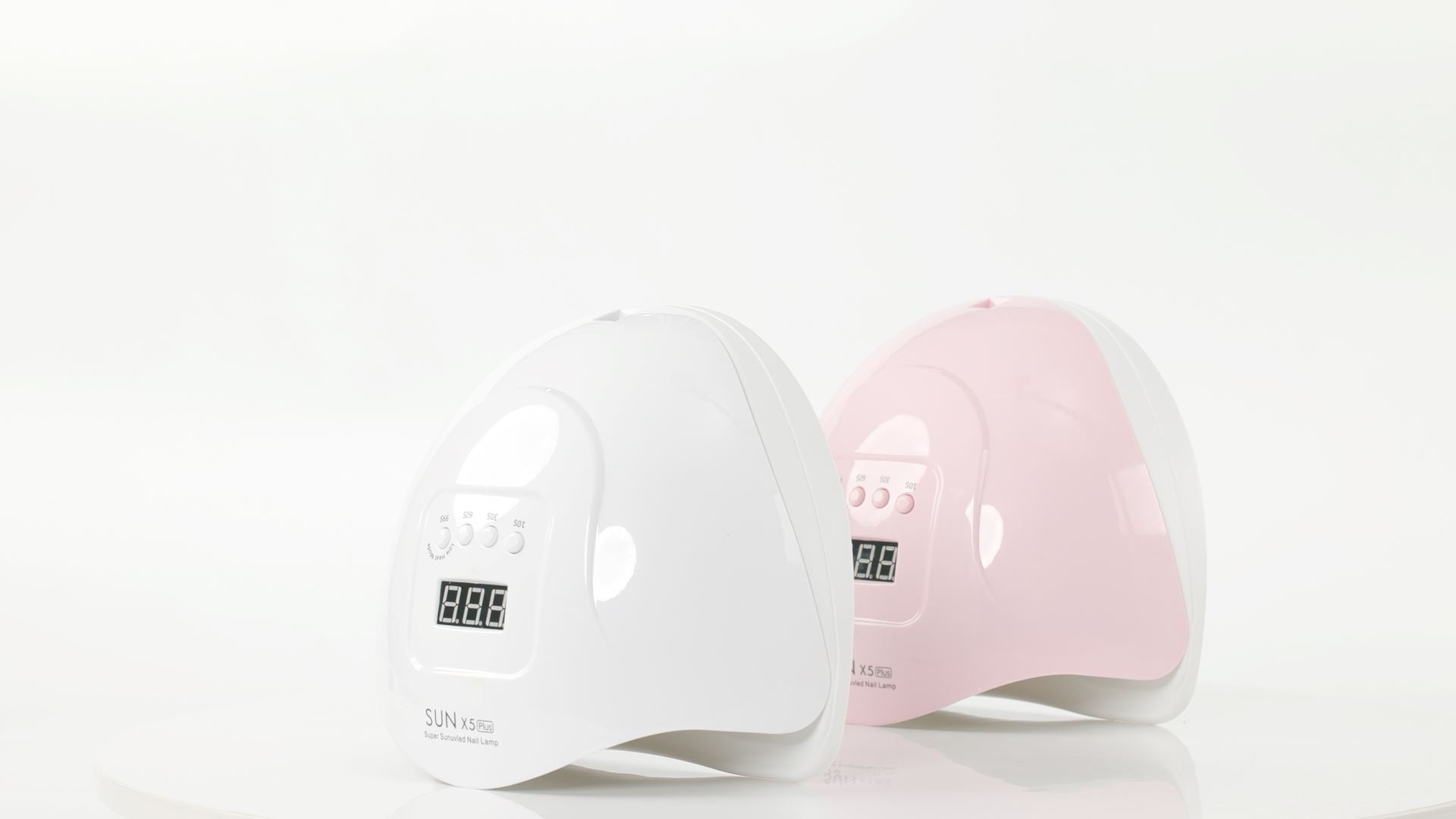 Professional 80W LED/UV Nail Lamp for Gel Polish Curing - Fast Drying Manicure & Pedicure Light for Home & Salon Use