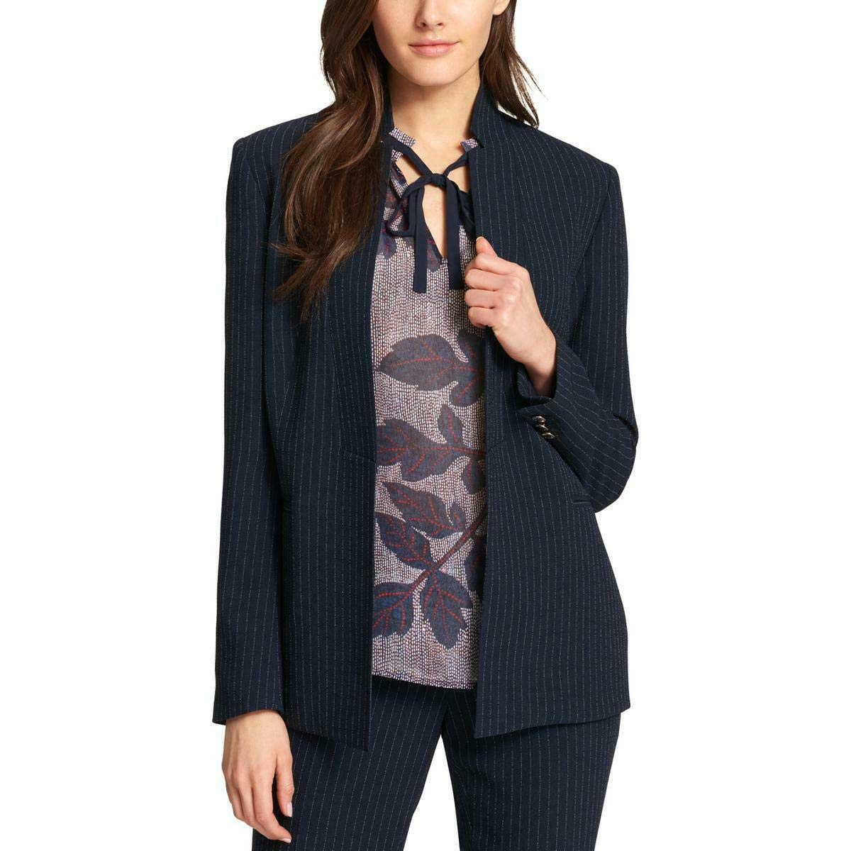 Tommy Hilfiger Women's Blazer Jacket for Work & Office | Slim Fit Professional Blazer for Business & Formal Occasions