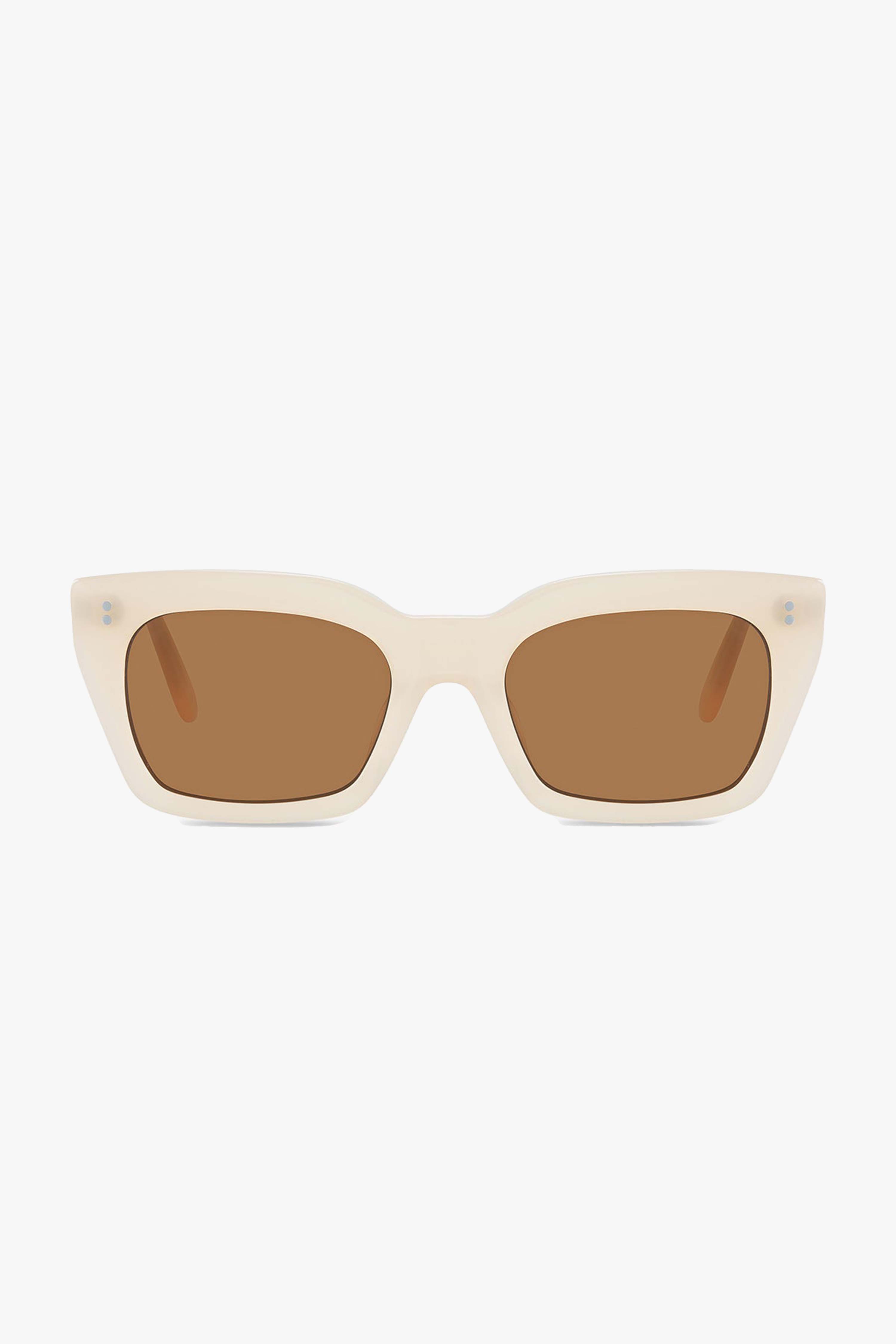 Antagonist Nude Square Sunglasses for Women - UV Protection Fashion Sunglasses - Perfect for Beach, Driving & Outdoor Activities