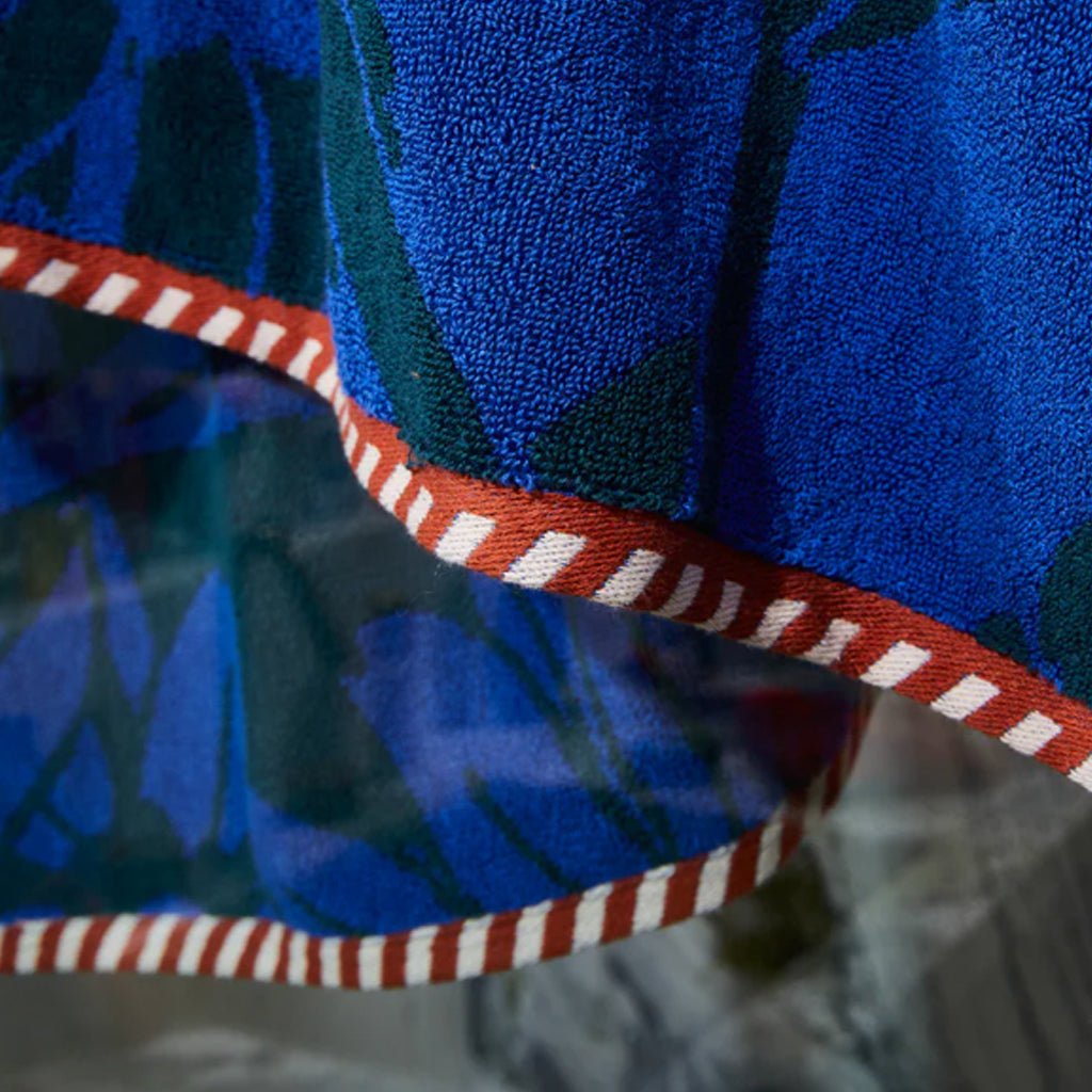 Premium Benita Bath Sheet - Ultra Soft & Absorbent Lapis Blue Towel for Spa, Bath & Beach - Luxury Bathroom & Pool Accessory