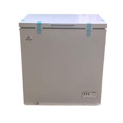 5 Cu.ft Commercial Chest Freezer NSF Certified - 29 Inch Restaurant Freezer with Storage Baskets & Flat Top Design - Perfect for Restaurants, Catering, and Food Storage Businesses (Model XF-152)