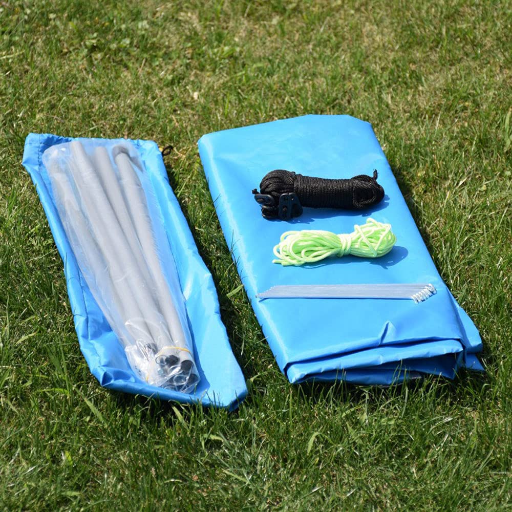 Waterproof Hammock Rain Fly Tent Tarp - Portable Camping Shelter & Sunshade for Outdoor Adventures, Backpacking, Hiking, and Snow Camping - Perfect for Hammock Protection, Pergola Canopy, and Beach Sun Shelter