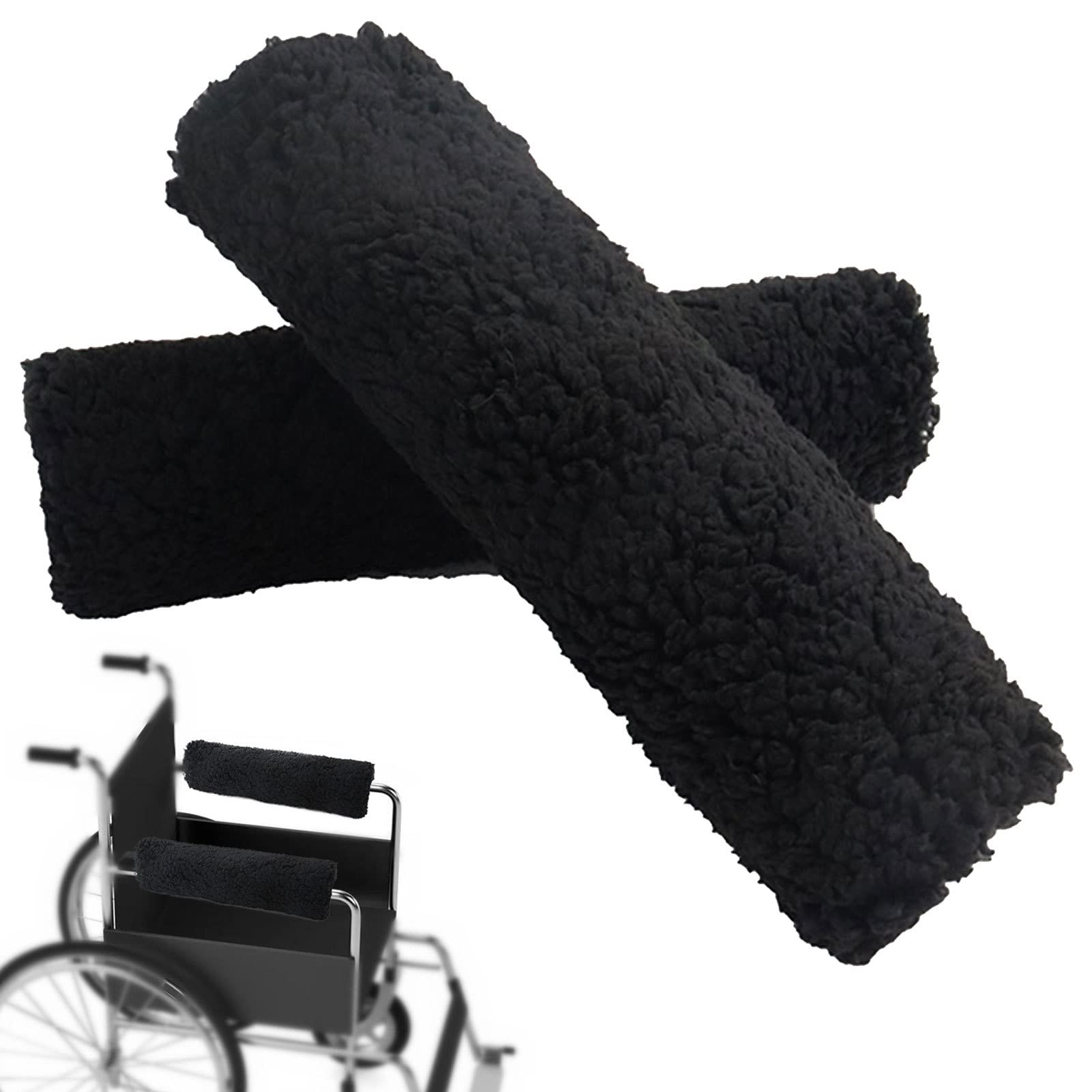 Gusengo Armrest Cushions for Wheelchairs & Office Chairs - Comfortable Support for Seniors & Adults - Essential Desk Chair, Swivel Chair & Computer Chair Accessories - Perfect for Home, Office & Healthcare Use