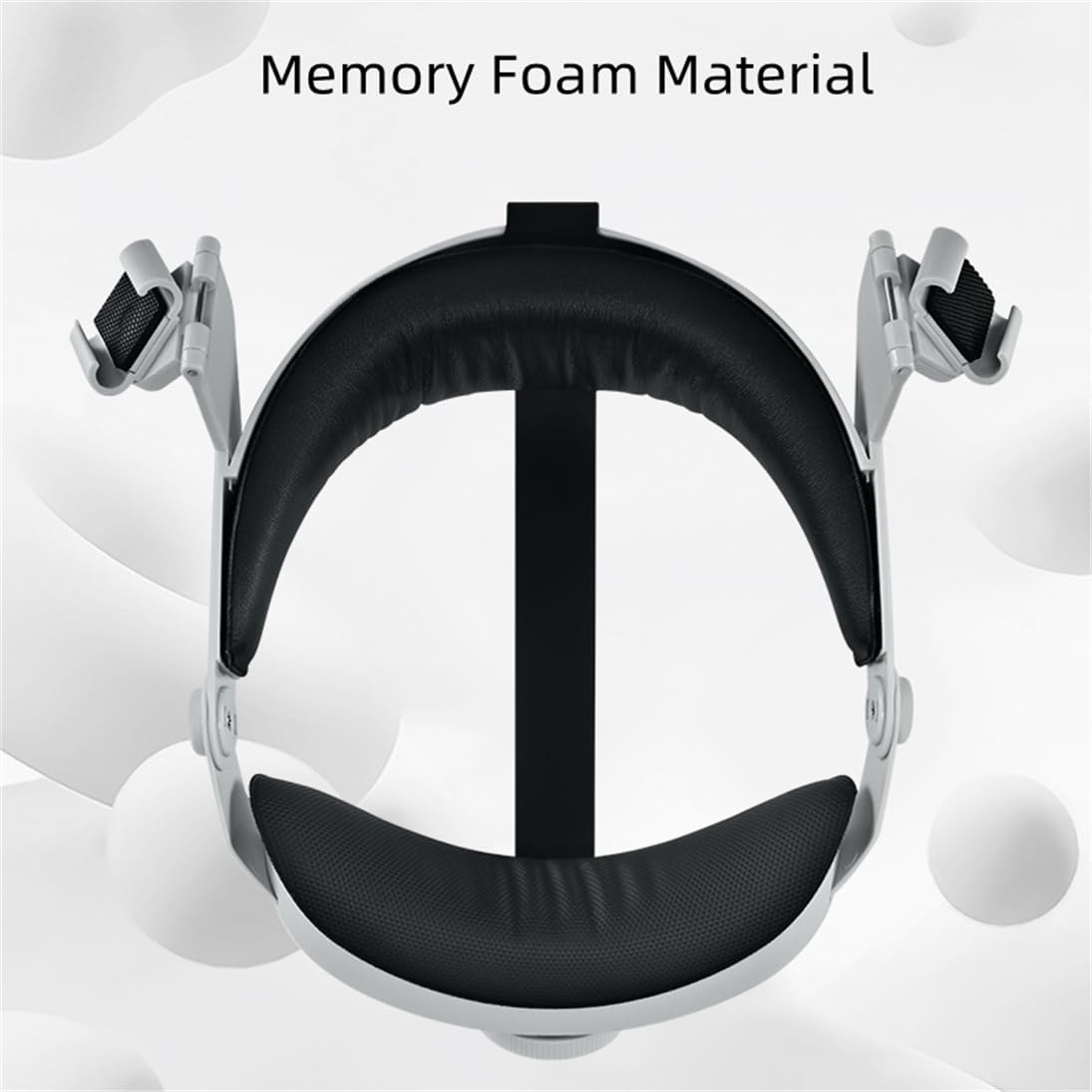 Adjustable Ergonomic Head Strap for Vision Pro - Lightweight VR Headset Brace for Comfort & Stress Relief - Perfect for Gaming, Movies & Virtual Meetings