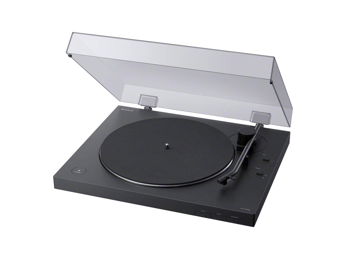 Sony PS-LX310BT Fully Automatic Wireless Belt-Drive Turntable with Bluetooth - Compatible with STRDH190 2-Channel Stereo Receiver & Phono Inputs - Perfect for Home Entertainment, Vinyl Collection & Music Enthusiasts