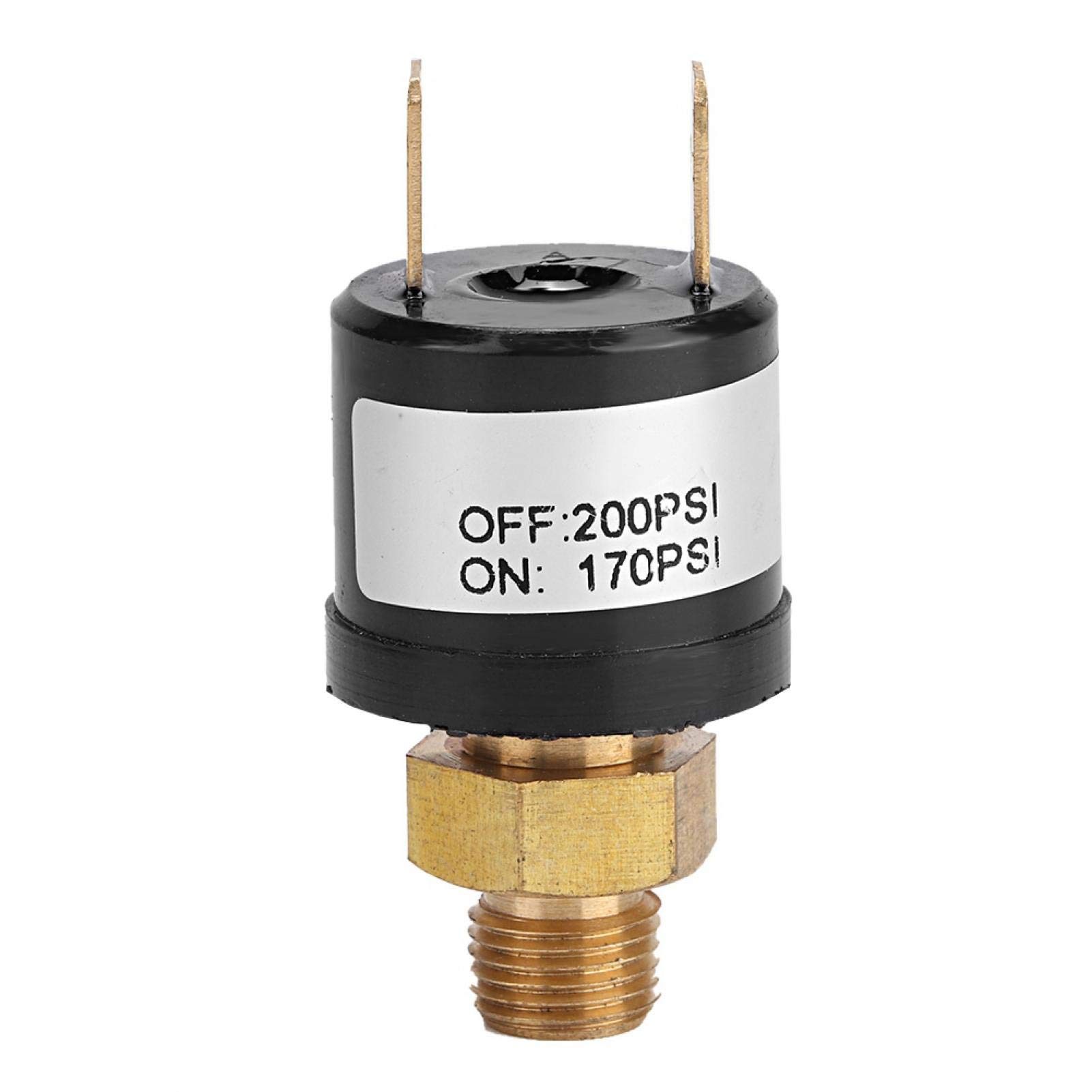Automatic Air Pressure Control Switch Valve 170-200PSI for Air Compressor Pump - Perfect for Car, Garage & Workshop Use