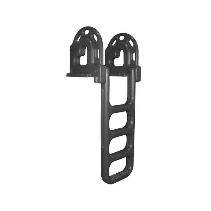 Dock Edge Polyethylene Flip Up Dock Ladder - Heavy Duty Boat Ladder for Docks, Pools & Water Access | Perfect for Swimming, Boating & Water Sports