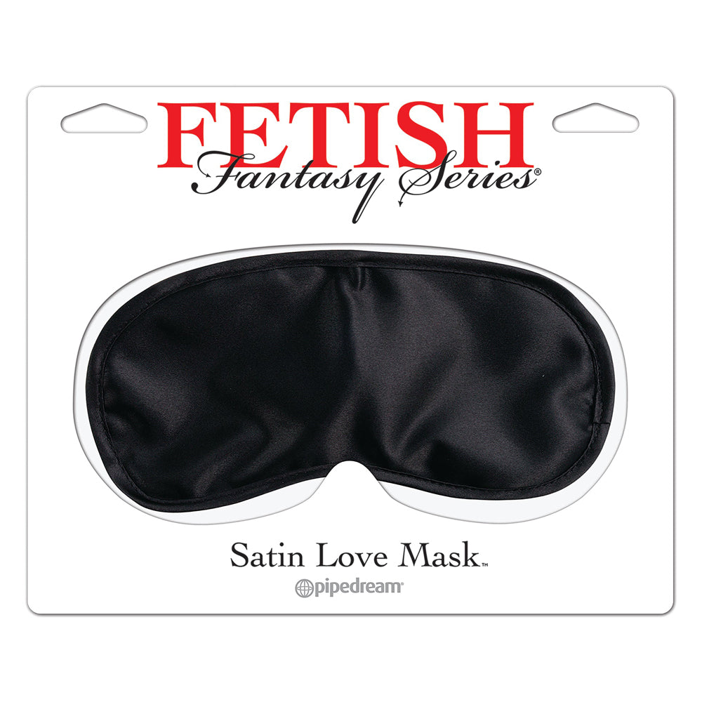 Fetish Fantasy Series Satin Love Mask - Elegant Blindfold for Sensual Play, BDSM, and Romantic Roleplay - Perfect for Couples, Spice Up Your Intimate Moments