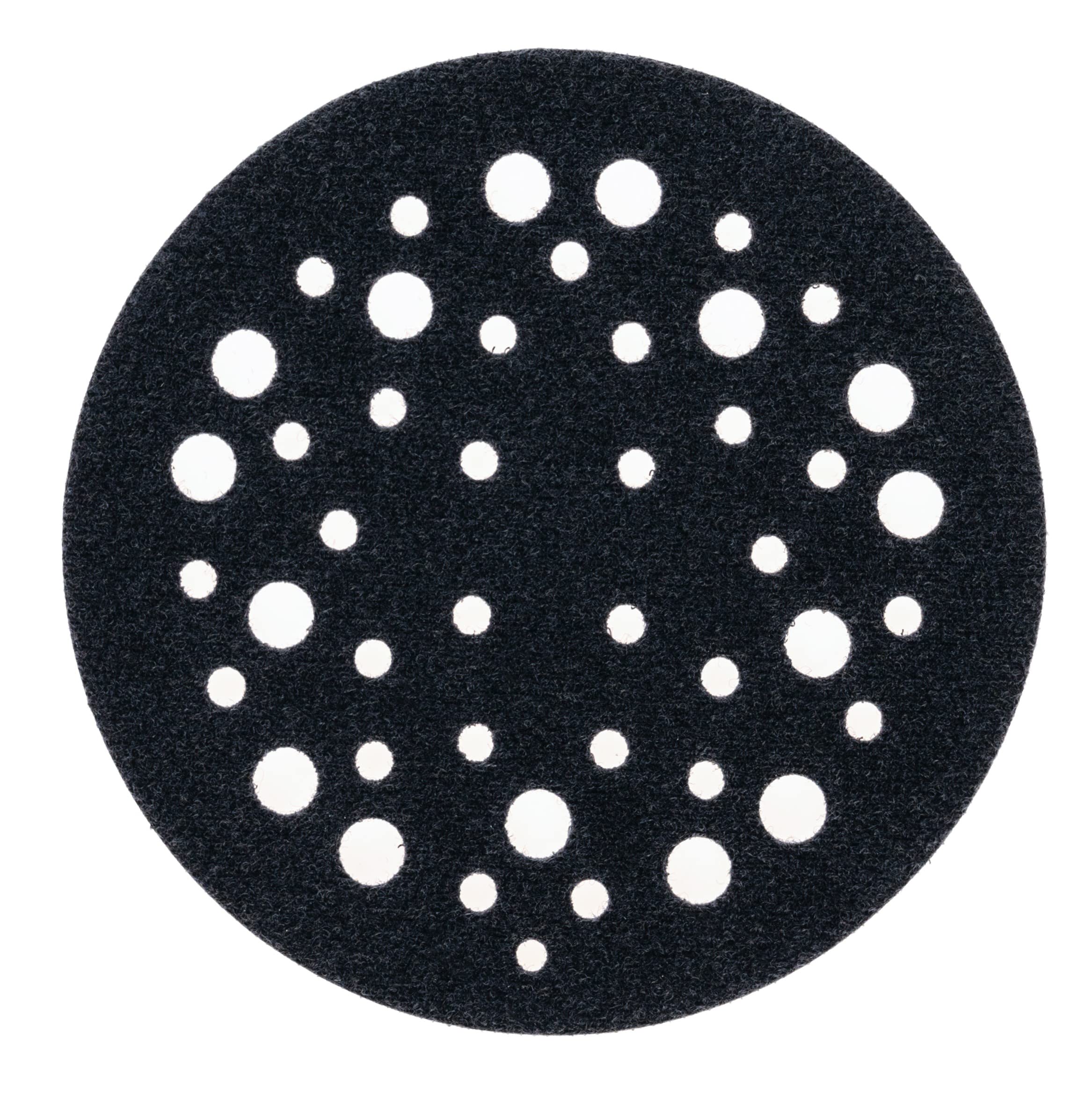 Mirka 5 Inch Sanding Pad Protector - 5 Pack Hook and Loop Backing Pad Saver for Orbital Sanders - Ideal for Woodworking, Auto Body Repair & DIY Projects