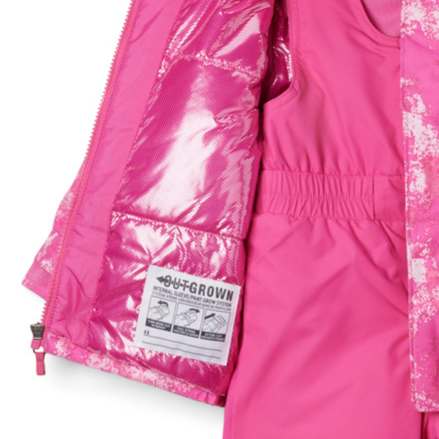Columbia Women's Pink Ice Timberwild Buga II Jacket & Pants Set - Waterproof Winter Snowsuit for Skiing & Outdoor Adventures