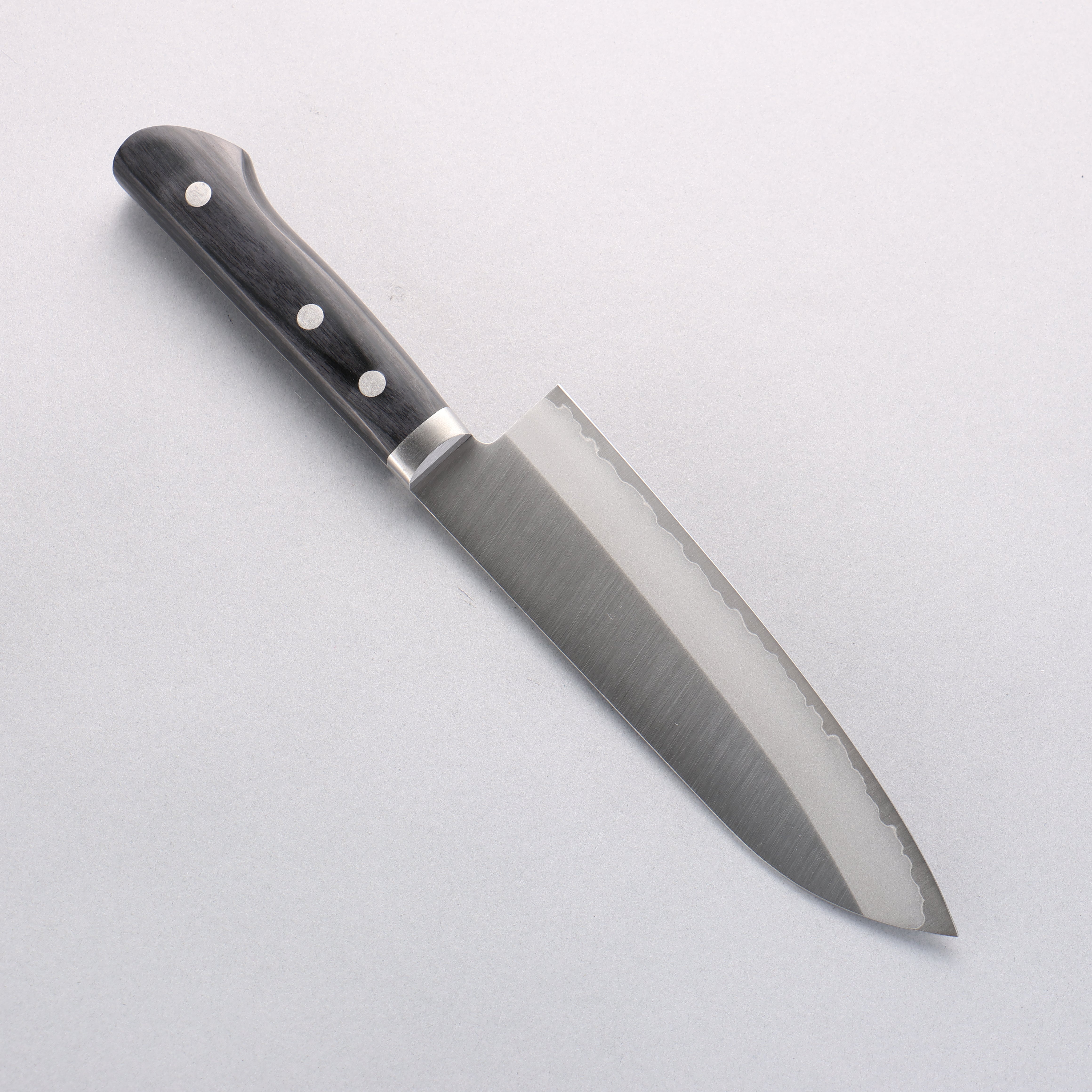 Kanetsune VG10 Santoku Knife 165mm - Japanese Chef Knife with Pakkawood Handle - Perfect for Slicing, Dicing & Chopping Vegetables, Meat & Fish