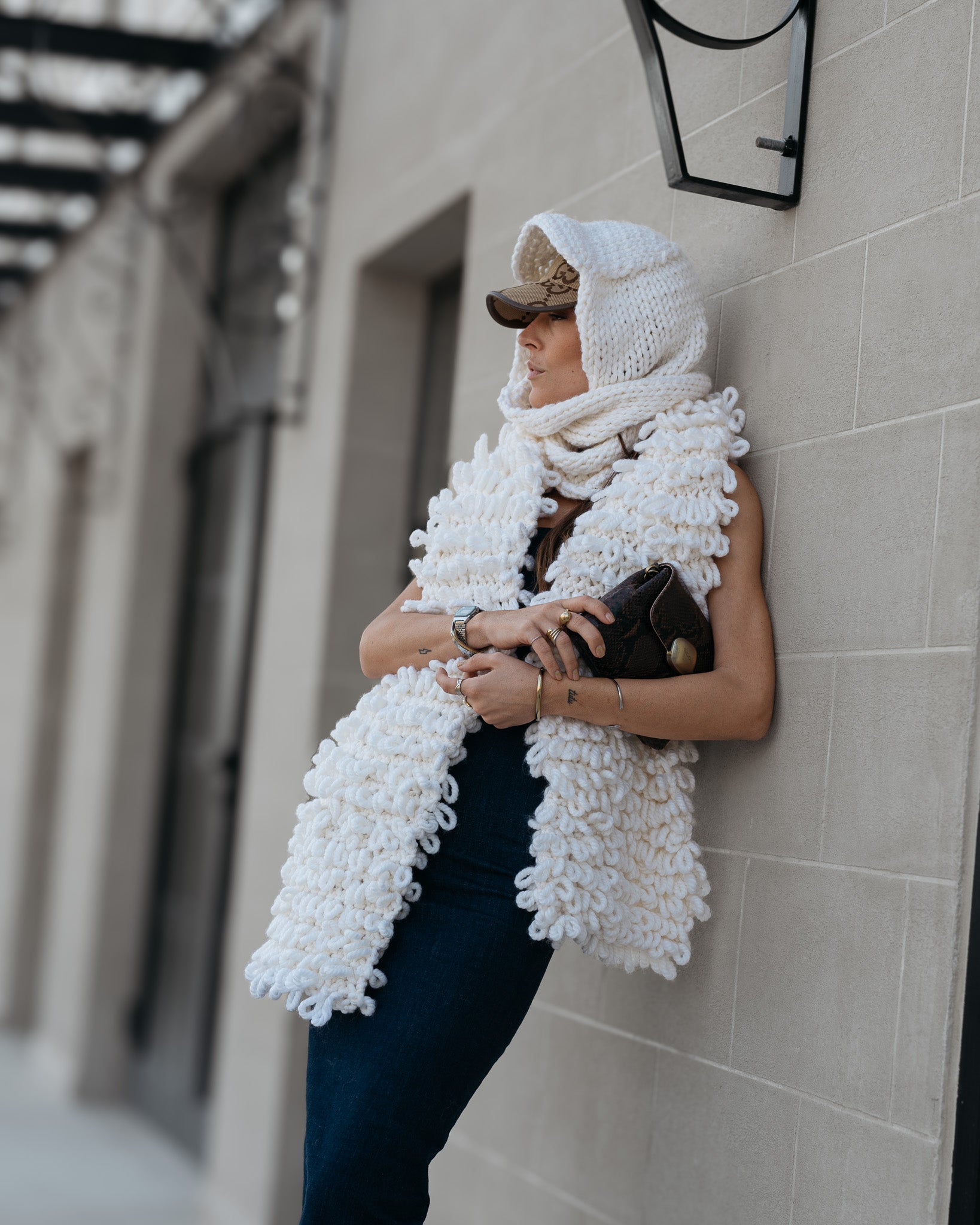 Soft and Cozy Teddy Shawl Scarf - Winter Warm Plaid Wrap for Women - Perfect for Cold Weather, Outdoor Activities, and Stylish Layering