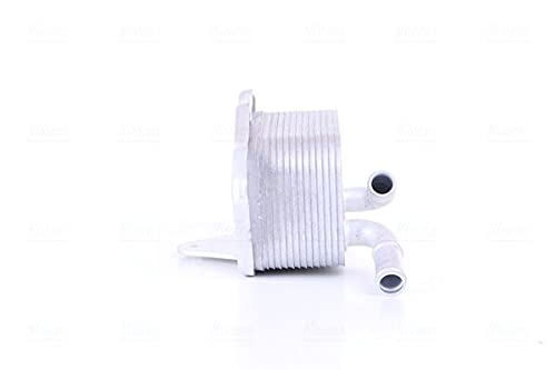 Nissens 90662 Engine Oil Cooler - High Performance Aluminum Cooler for Cars & Trucks - Perfect for Overheating Prevention & Engine Protection in Hot Climates & Heavy-Duty Use