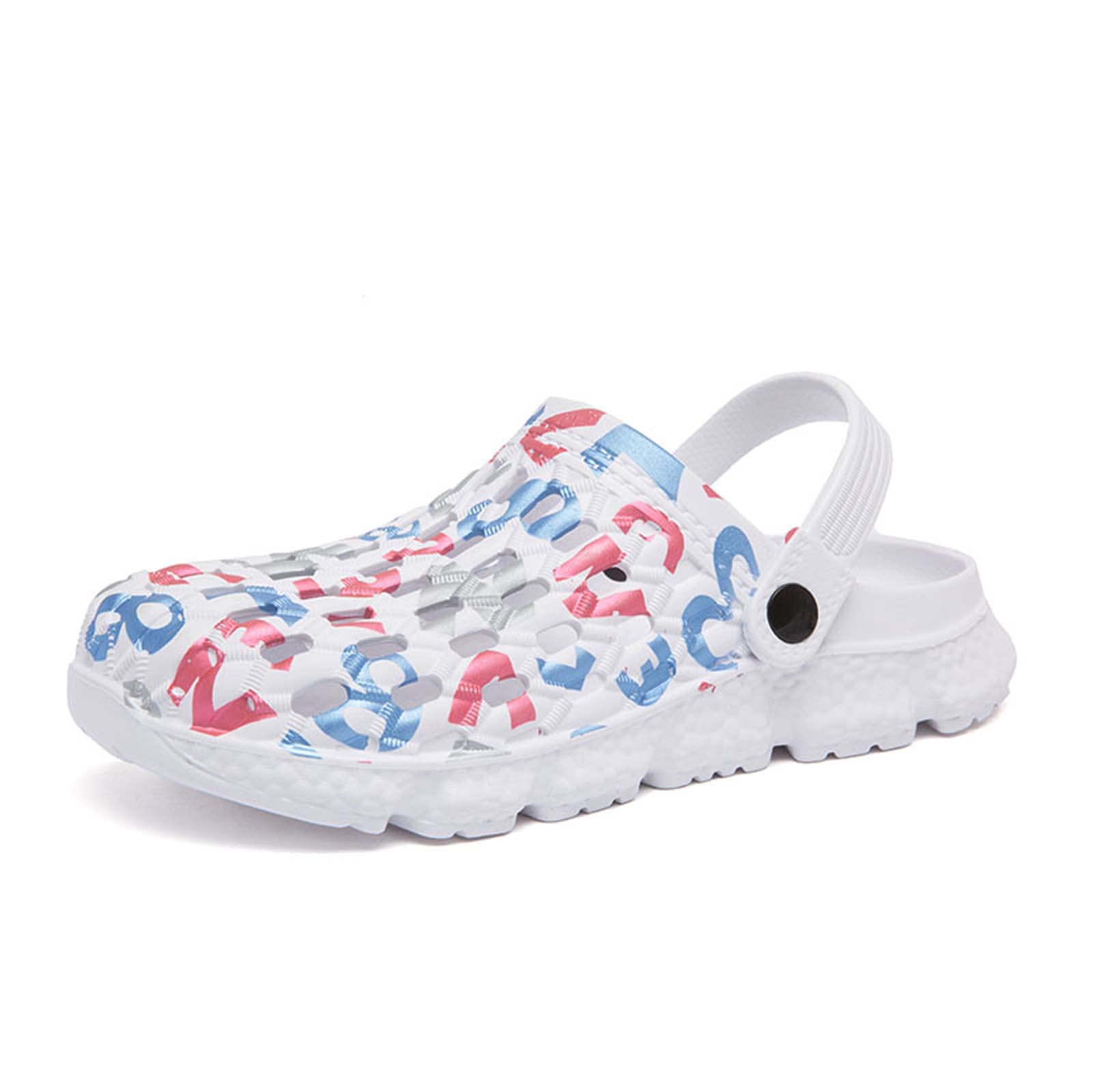 Men's Camouflage Water Sandals - Lightweight Slip-Resistant Rubber Garden Clogs for Outdoor Sports, Hiking, Beach & Yard Work