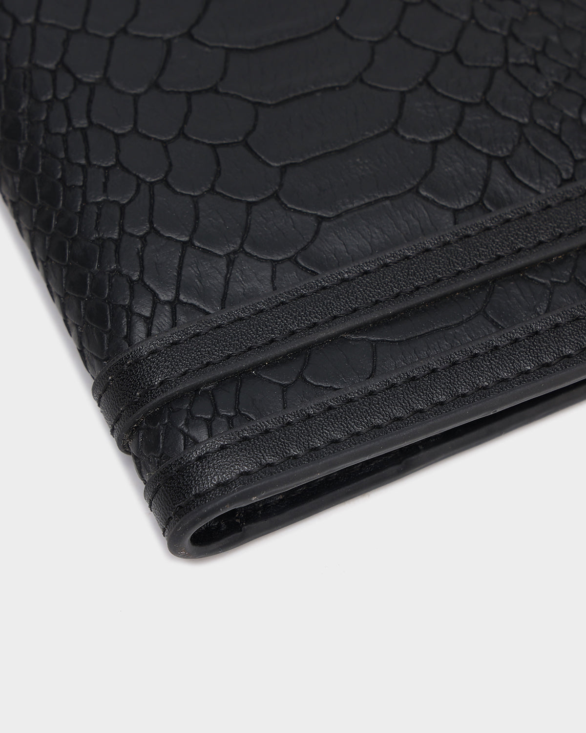 Apollo 1 Chain Wallet for Men - Slim RFID Blocking Bifold Leather Wallet with Money Clip - Perfect for Travel, Business & Everyday Use (Black)
