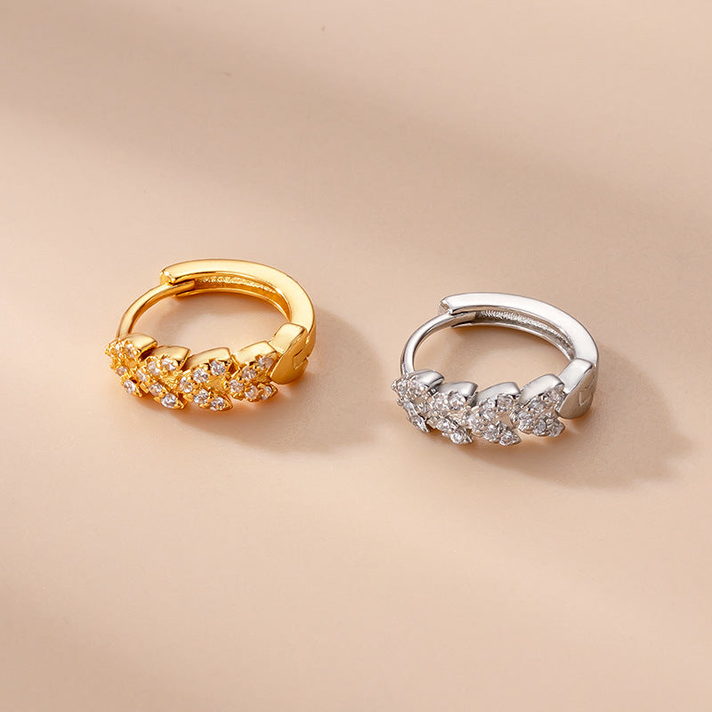 18K Gold Cross Cartilage Hoop Huggie Earrings for Women - Minimalist Religious Jewelry for Everyday Wear, Gifts, and Special Occasions