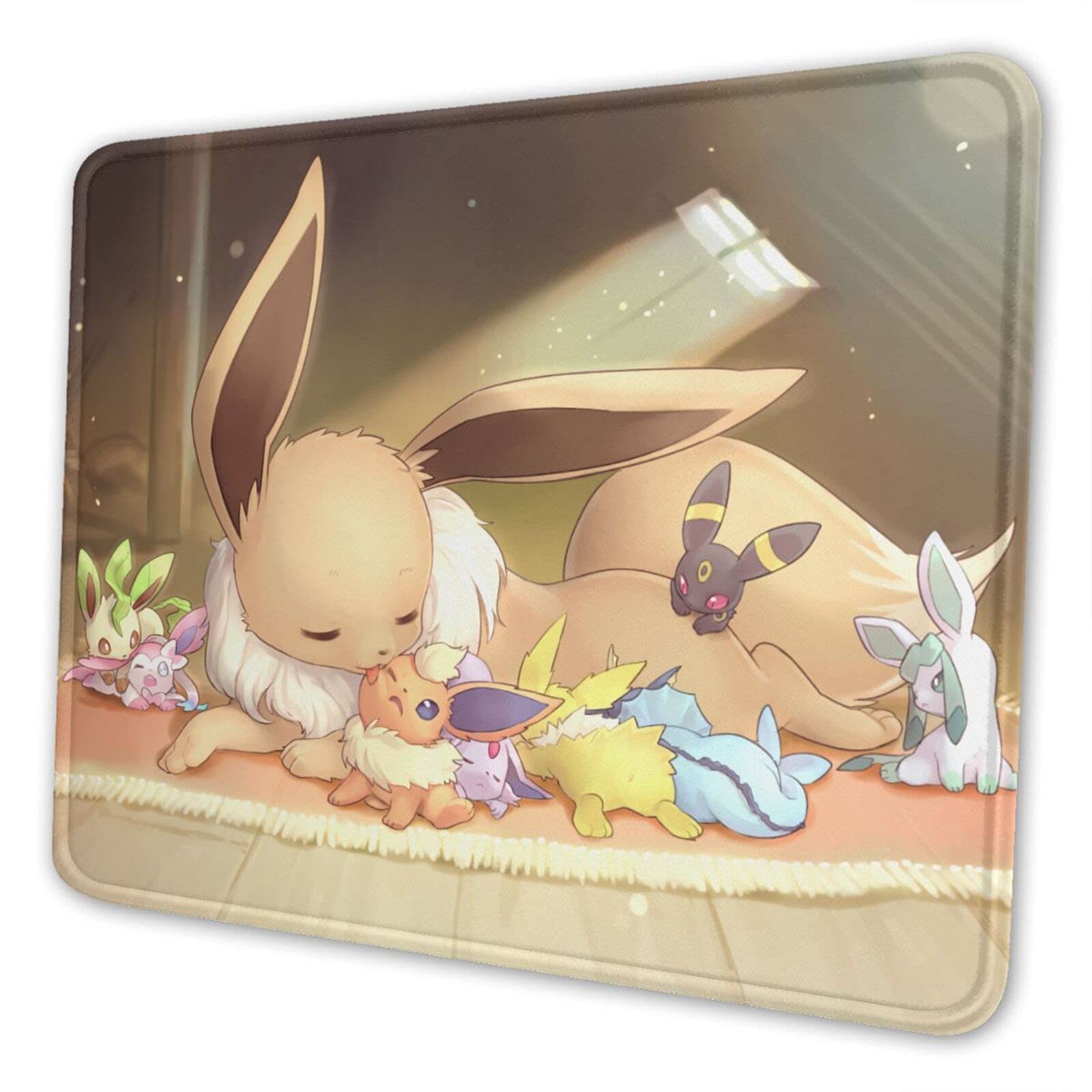 Anime Gaming Mouse Pad - Non-Slip Rubber Base & Stitched Edges - 7.9