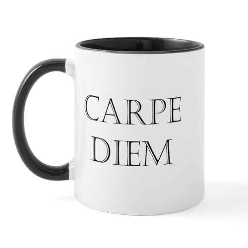 White/Black Inside - CARPE DIEM Mug
