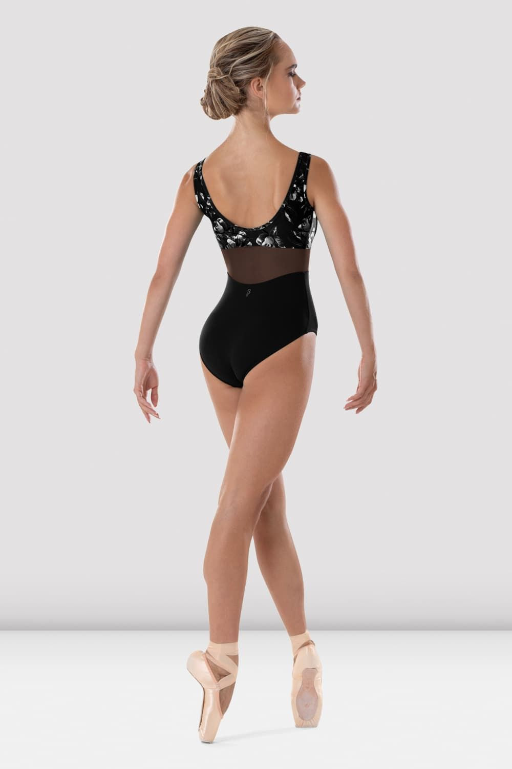 Women's Floral Print Tank Leotard - Stretchy Dancewear for Ballet, Yoga & Gymnastics - Perfect for Performances, Workouts & Costumes