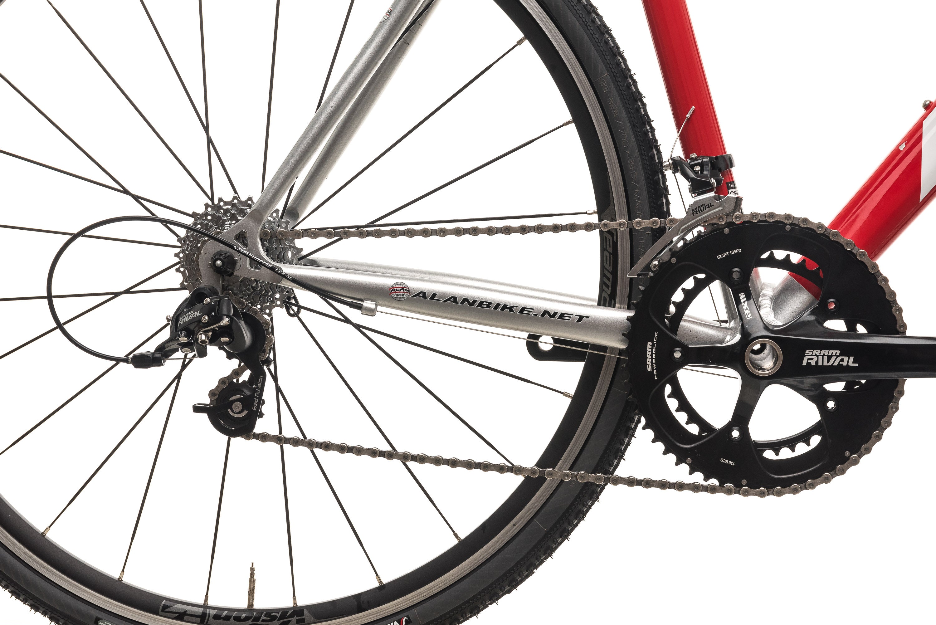 Alan Cross Xtreme Cyclocross Bike 2016 - Medium Size, Lightweight Carbon Frame for Racing & Off-Road Adventure - Perfect for Cyclocross Competitions, Trail Riding & Urban Commuting