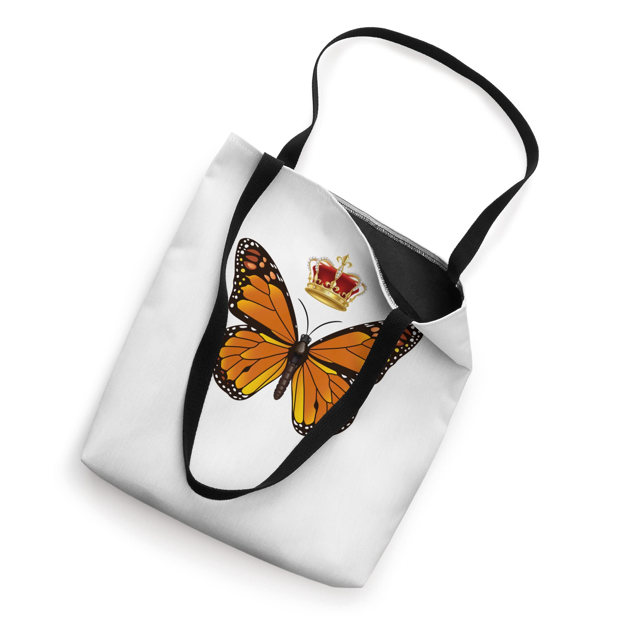 Butterfly Lote Bag - Monarch Crown Design for Nature Lovers | Picnic & Beach Day