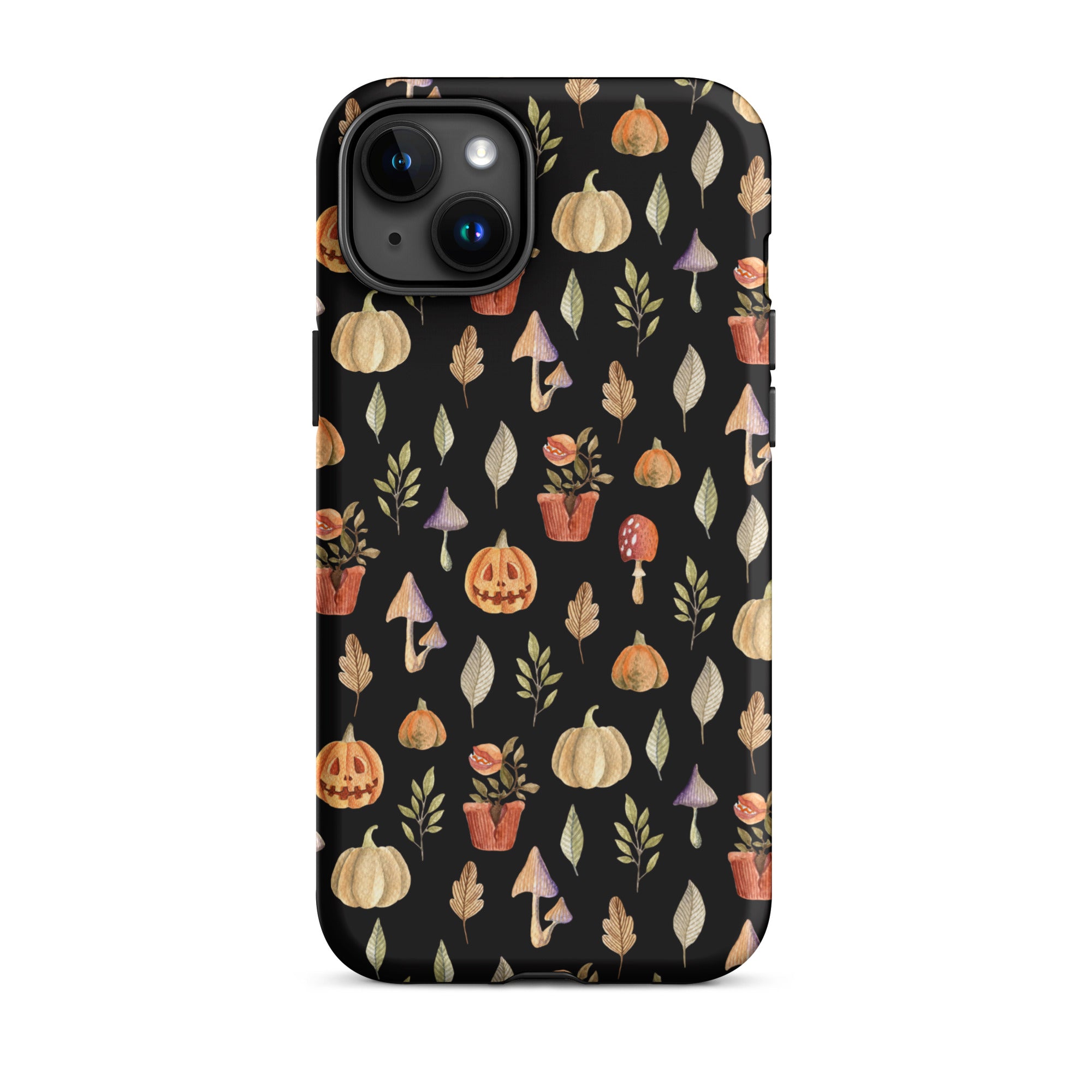 Spooky Halloween Premium iPhone Case - Durable Protective Cover for iPhone 13/14/15 Pro Max - Perfect for Fall Festivals, Trick or Treating & Seasonal Celebrations