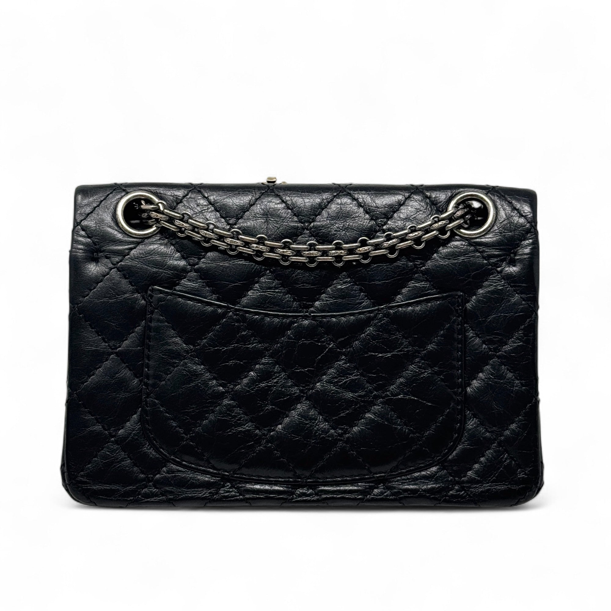 Chanel Black Charms 2.55 Reissue 224 Flap Bag - Luxury Designer Handbag for Women | Perfect for Evening Parties, Date Nights & Special Occasions