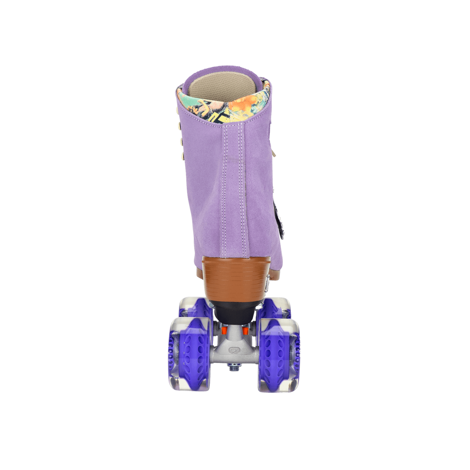 Moxi Lolly Roller Skates for Women - Lightweight Outdoor & Indoor Quad Skates with Premium Leather Boot (Lilac Purple) - Perfect for Rink, Park, Street Skating and Roller Derby
