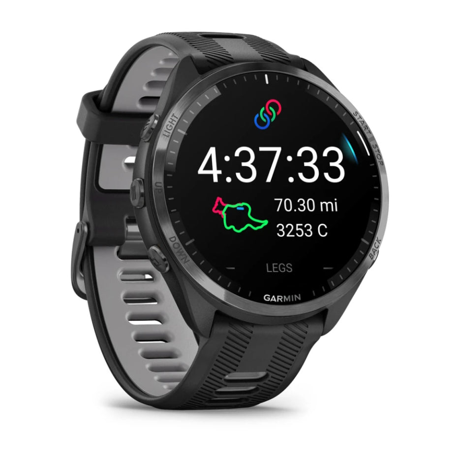 Garmin Forerunner 965 GPS Running Smartwatch with Heart Rate Monitor - Track Fitness, Running & Outdoor Activities - Perfect for Athletes & Runners