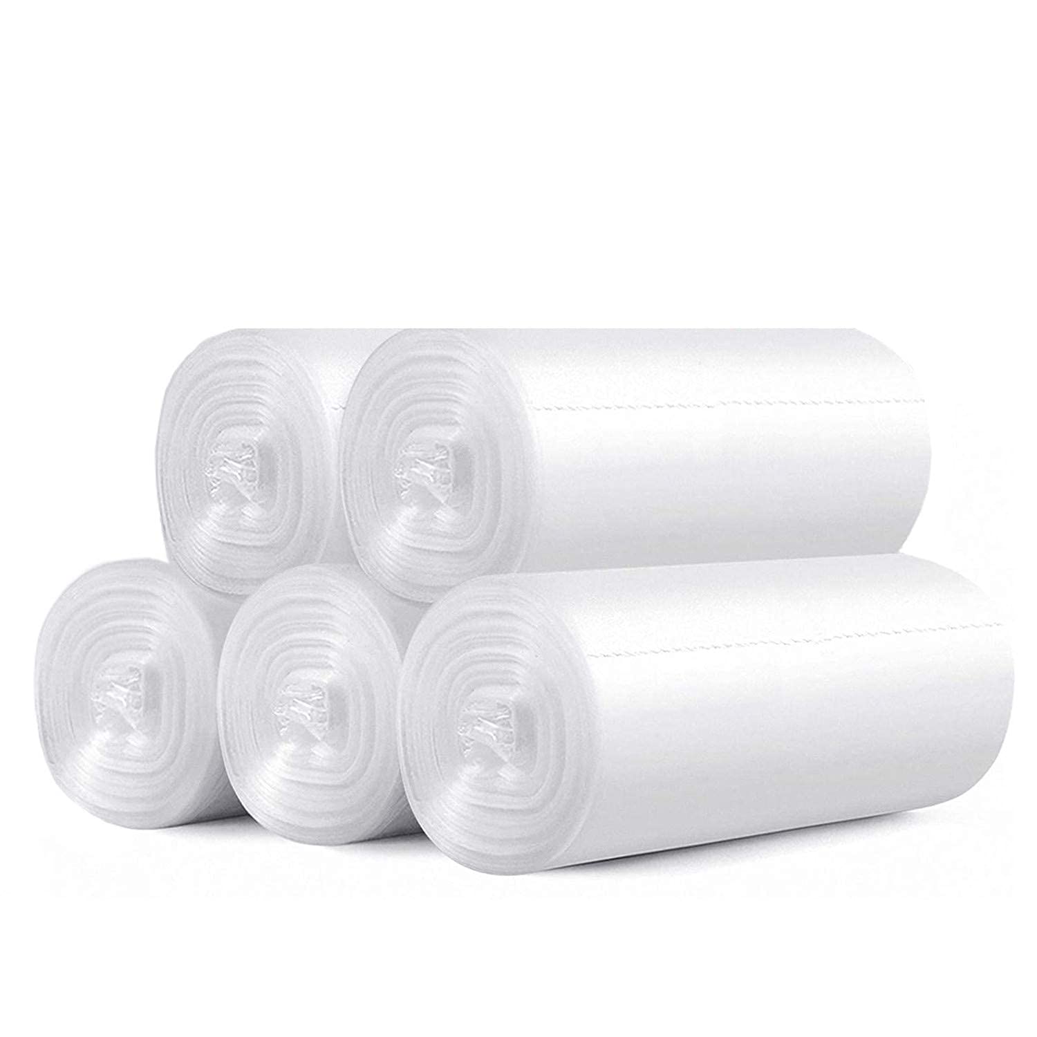 4 Gallon Small Trash Bags - 125 Count | Magesh Strong Wastebasket Liners for Bathroom, Bedroom & Office | Durable Garbage Bags for Kitchen, RV & Small Trash Cans | Perfect for Daily Use & Travel