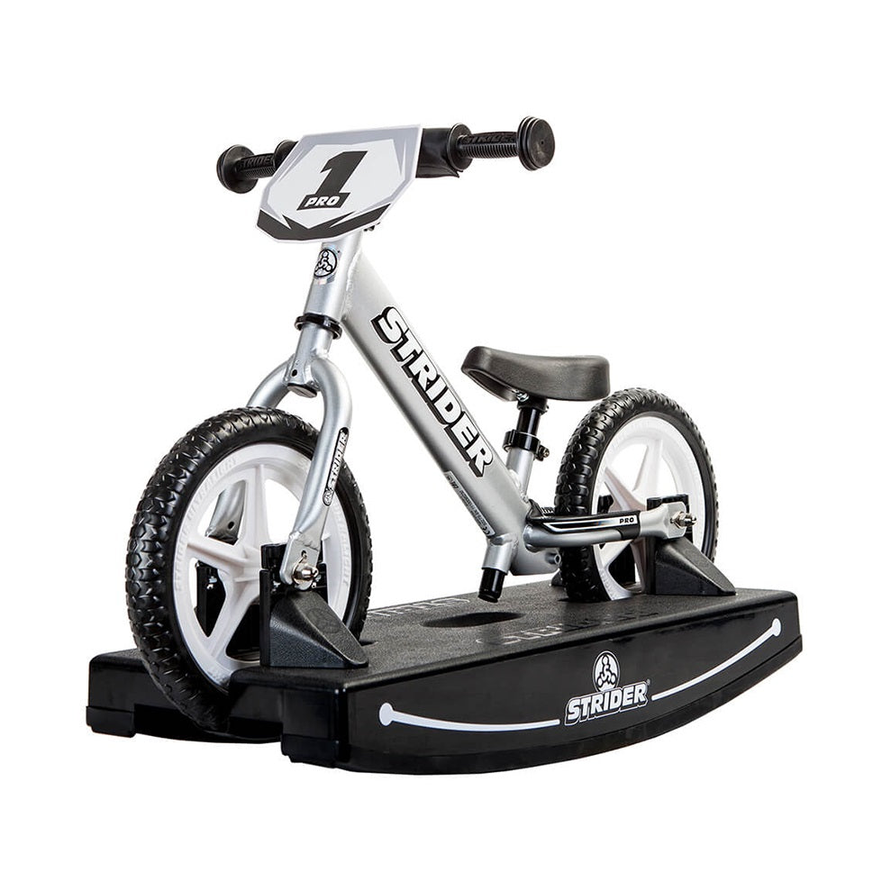 Strider Pro 2-in-1 Balance Bike & Rocking Horse for Toddlers - Adjustable Learning Bike for Kids Ages 1-5 - Perfect for Indoor Play & Outdoor Riding Practice
