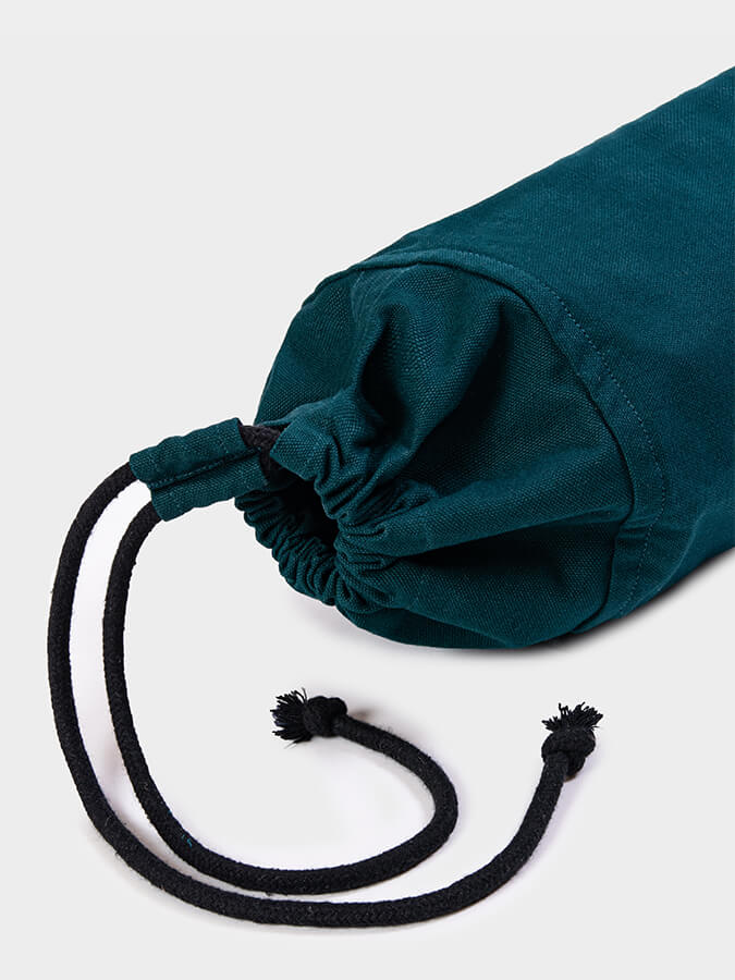 GOTS Certified Organic Cotton Yoga Mat Bag for Women & Men - Eco-Friendly Yoga Mat Carrier for Studio, Travel & Home Practice - Perfect for Yoga, Pilates & Meditation Accessories