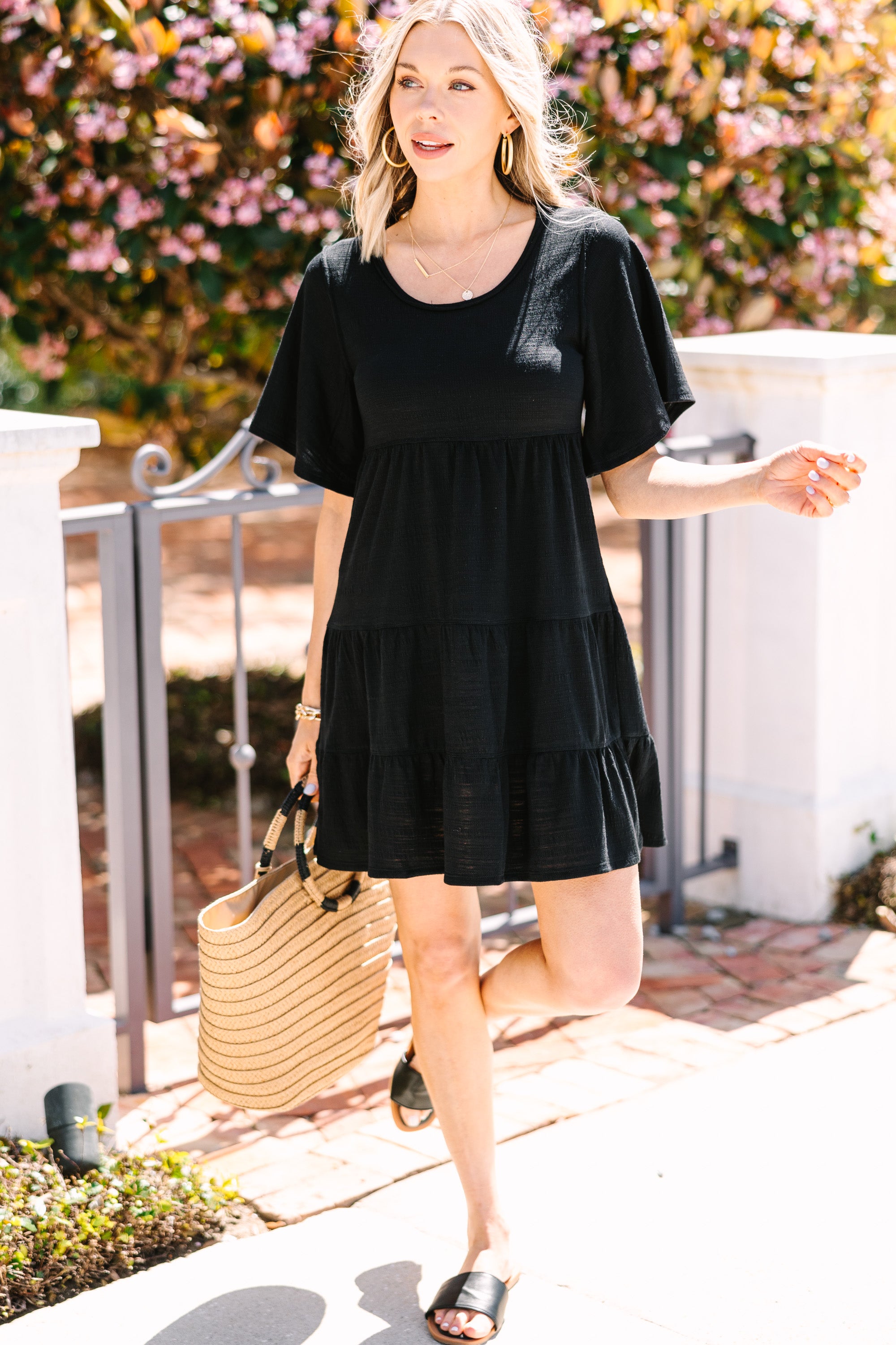 All In The Details Black Babydoll Dress - Sexy Lingerie Nightwear for Women, Perfect for Valentine's Day & Romantic Evenings