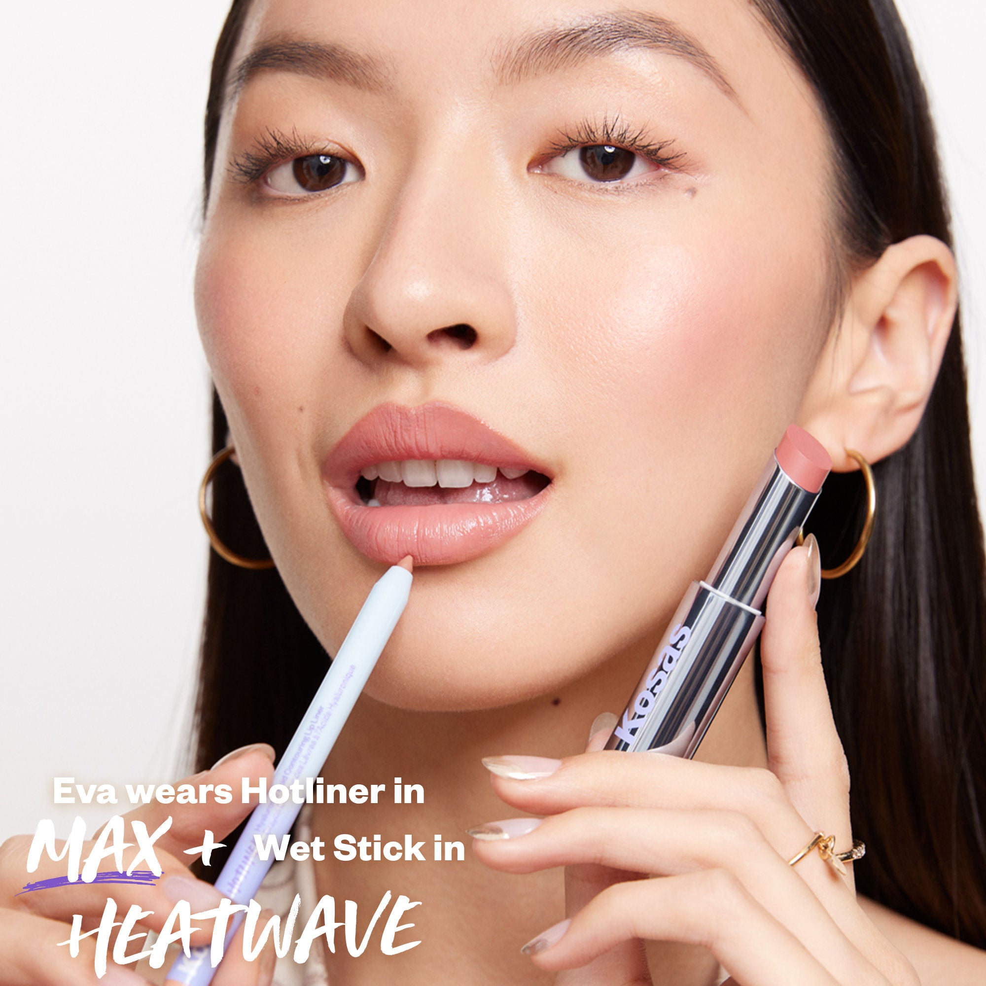 Hotliner Hyaluronic Acid Contouring Lip Liner - Long Lasting Waterproof Lip Pencil for Plump Lips | Perfect for Everyday Wear, Date Night & Special Occasions