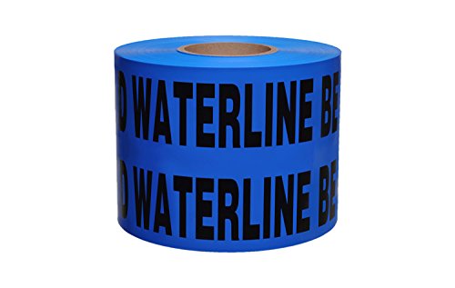 Caution Buried Water Line Below (Blue)