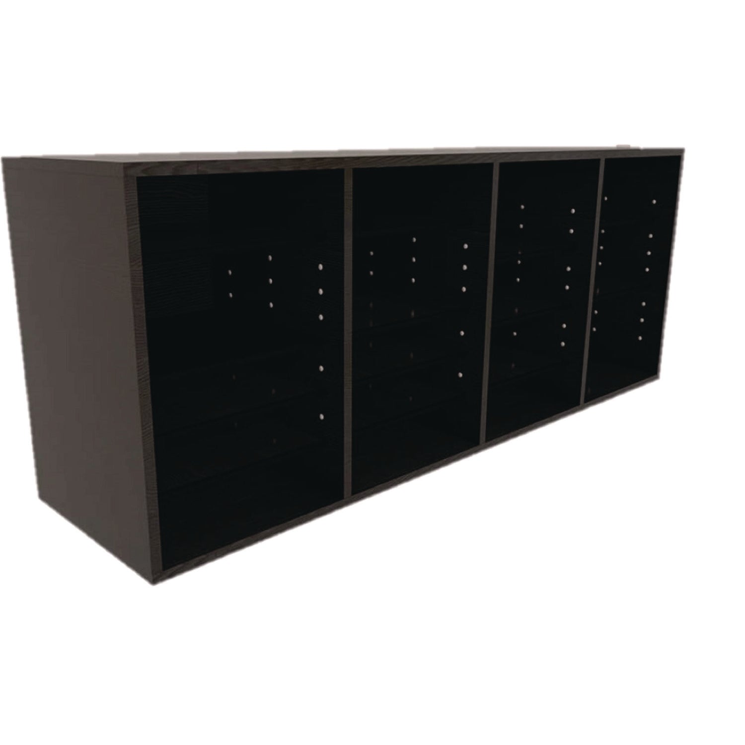 AdirOffice Wooden Letter Size Literature Organizer - 24 Adjustable Compartments, 39.3