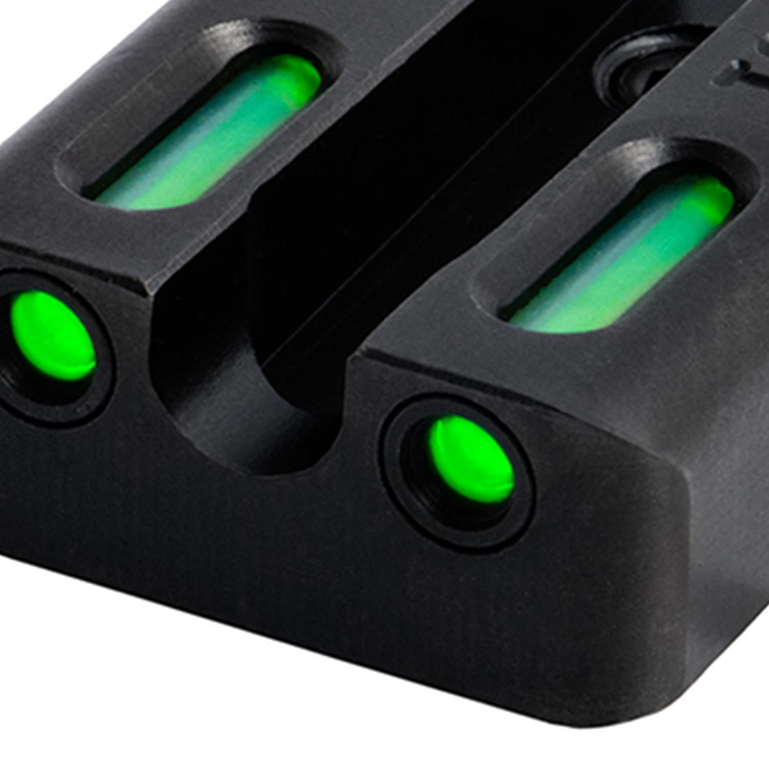 Truglo TFX PRO Handgun Sight - Glow in Dark Tritium & Fiber Optic Night Sight for Pistols | Compact, Durable, Snag-Free Design | Perfect for Low Light Shooting, Home Defense & Tactical Training