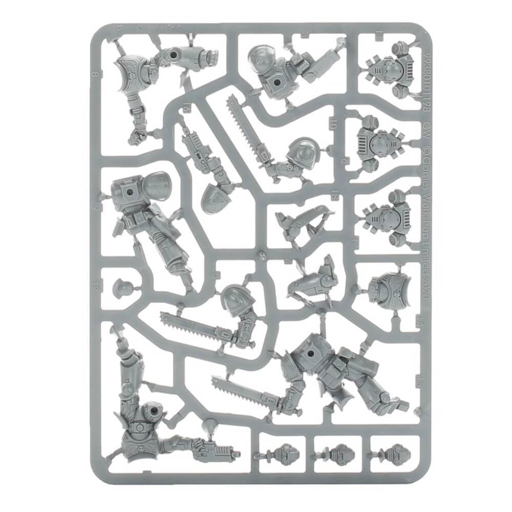Warhammer 40K Space Marines Infernus Set with Paints for Tabletop Gaming