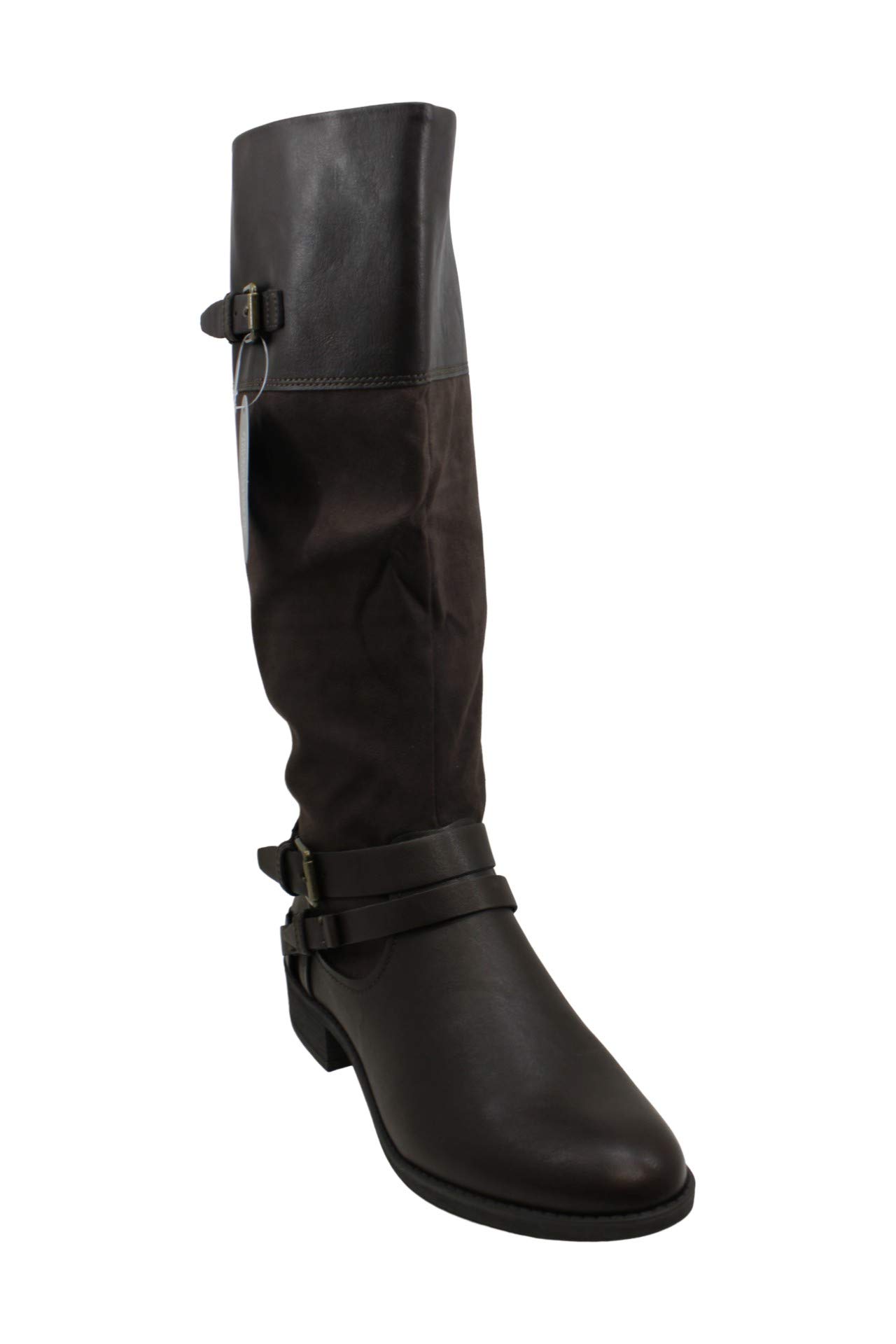 Style & Co. Women's Ashliie Closed Toe Knee High Boots in Chocolate Brown - Size Toddler 10.0 | Comfortable & Stylish Winter Boots for Women, Perfect for Cold Weather & Outdoor Activities