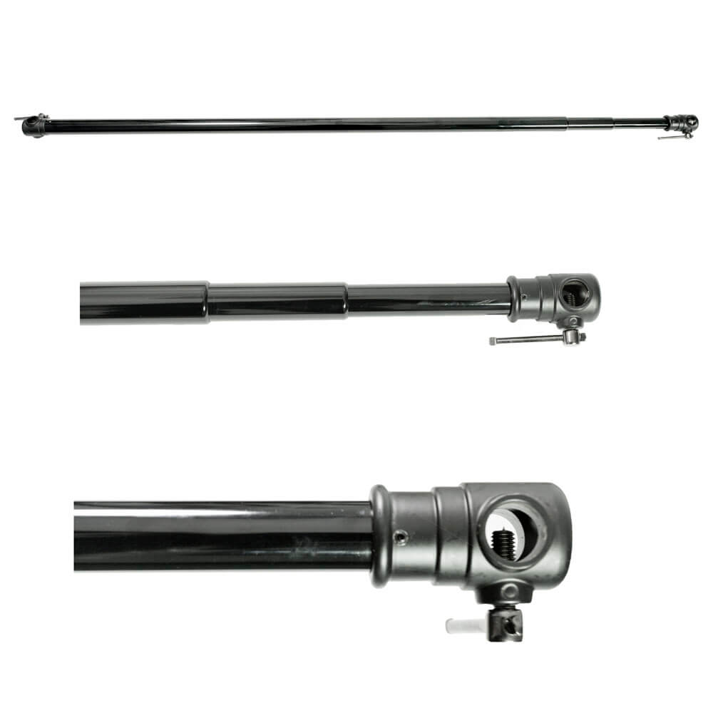 Wide Telescopic Support Stand with 3x6m Muslin Drop Backdrop - Green | Perfect for Photography, Video Shoots & Events