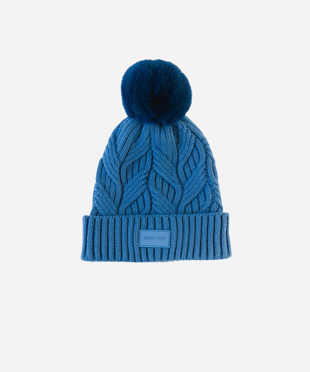 Ida Cable Knit Beanie Hat for Women & Men - Soft Winter Warm Knitted Cap - Perfect for Skiing, Snowboarding & Outdoor Activities