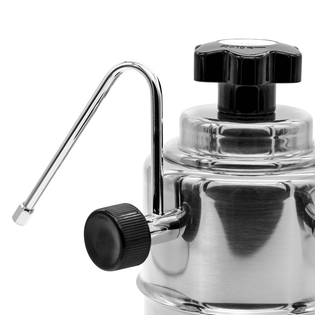 Bellman Stovetop Milk Steamer 50SS - Professional Espresso Frother for Lattes & Cappuccinos - Perfect for Home Baristas & Coffee Enthusiasts