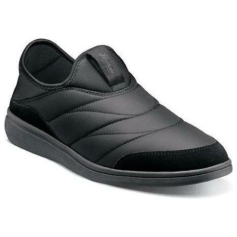 Florsheim Java Nylon Moc Toe Slip-On Shoes for Men - Comfortable & Stylish Loafers - Perfect for Casual Wear, Office & Outdoor Activities - Final Sale!