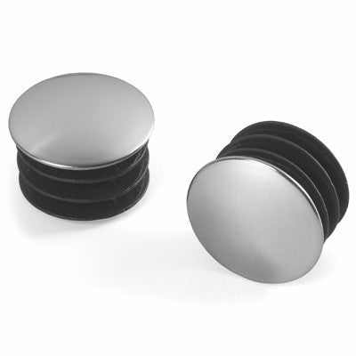 Heavy Duty Closet Rod End Caps - 4 Pack, White Plastic Closet Pole Finishing Caps for Organizing & Protecting Clothes - Perfect for Wardrobe, Closet Organization & DIY Home Storage Projects