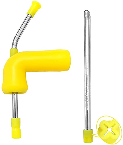 Premium Beer Snorkel Bong & Double Beer Funnel Set - Universal Fit for All Bottle Sizes - Ideal for Drinking Games, College Parties & Family Gatherings - Perfect for Tailgates, BBQs & Social Events